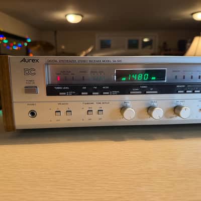 Aurex Digital Synthesizer Stereo Receiver Model SA-S55 FRESH Service 55WPC RaRe image 5