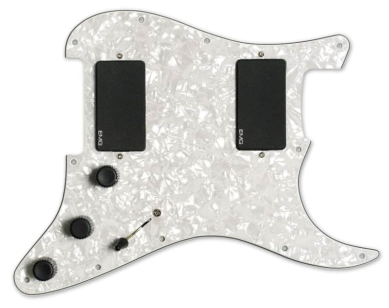 EMG KH21 Kirk Hammett HH Pre-Wired Loaded Pickguard image 1