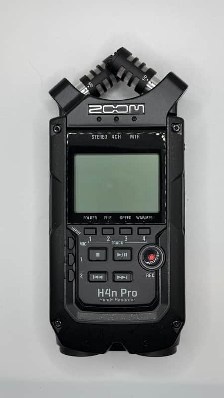 Zoom H4n PRO Handy Digital Multitrack Recorder 2010s - All Black image 1