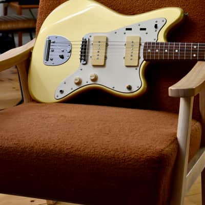 1994 Fender Japan Jazzmaster (JM66-RC) – Shoreline Gold, MIJ, Limited, Offset, FujiGen image 13