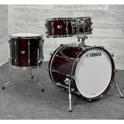 Yamaha Recording Custom 4pc Drum Set 22/10/12/16 Classic Walnut image 1