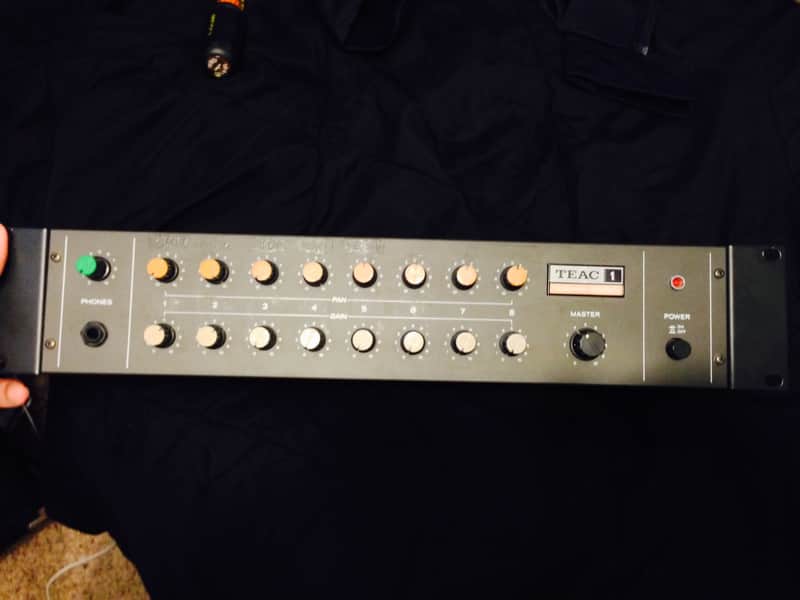 TASCAM Model 1 8-Channel Line Level Mixer image 1