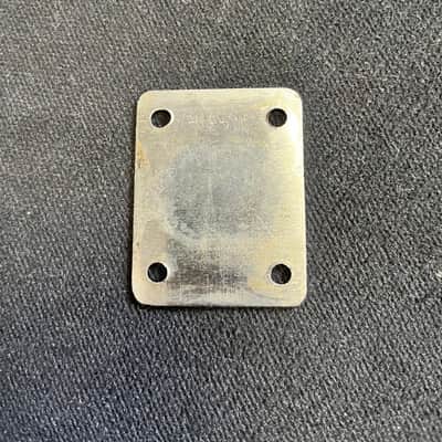 Zenon Teisco Guyatone Kawaii MIJ Japan Neck Plate with Screws 1960s 1970s image 2