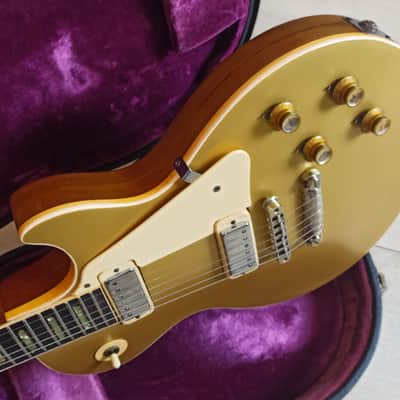 Gibson Les Paul 1971 - 1972 - 73  Deluxe Goldtop Nacre Pearl Full Body Mahogany image 13