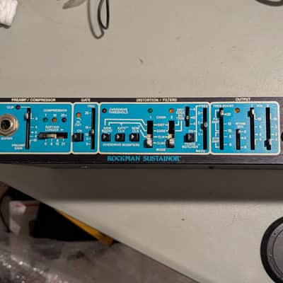 SR&D Rockman Sustainor 100 RockModule 1986 - 1987 - Blue w/ Blue Logo