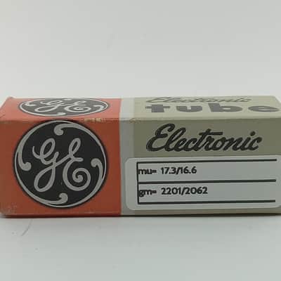 NOS GE 12BH7A/GREY PLATES/MAXI TESTED image 2