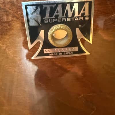 RARE Tama Superstar Mahogany 20 x 18" Floor Tom Drum image 10