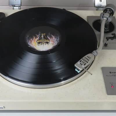KENWOOD KD-3055 FULLY AUTO TURNTABLE / RECORD PLAYER SERVICED NEW BELT EXCELLENT image 2