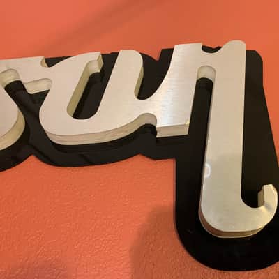 Vintage Gibson Dealer “ PURE” Sign 3 Feet! image 6