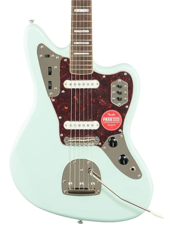 Squier Classic Vibe 70s Jaguar Indian Laurel Neck Surf Green image 1