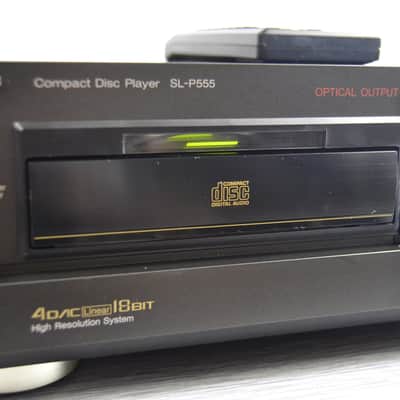 Technics SL-P555 Rare Vintage CD Player Class AA Japan Made 1988 * Remote image 5