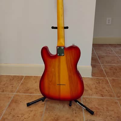 Indio Retro DLX Plus Ash electric guitar with gigbag 2024 - Natural image 2