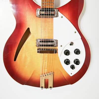 Rickenbacker 360/12 FG Fireglo Made in USA 1996 Semi Hollow 12 String E.Guitar image 2
