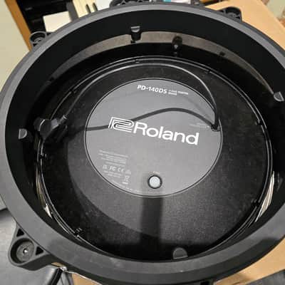Roland PD-140DS V-Pad 14" Mesh Snare Drum Pad 2010s - Chrome/Black image 3
