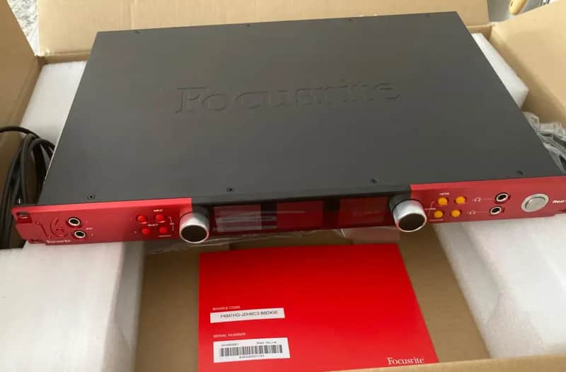 Focusrite Red 16Line Thunderbolt Audio Interface 2023 - Present - Red image 1