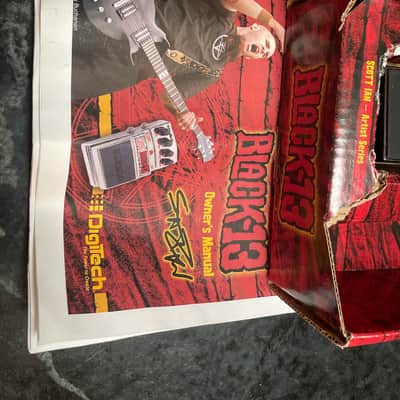 DigiTech Scott Ian Black-13 - Chrome Distortion Pedal image 6