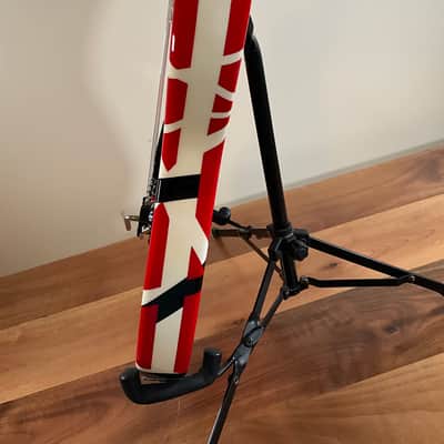 EVH Striped Series Electric Guitar 2013 - Present - Red/Black/White image 9