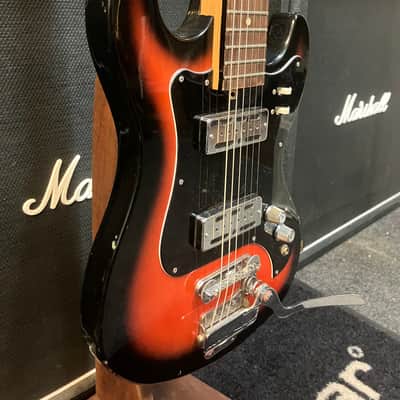 Tiesco Raver MIJ Guitar 1970s - Sunburst image 7