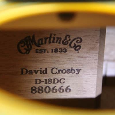 2002 Martin D-18 DC David Crosby Signature Acoustic Guitar #101 of 250 image 16