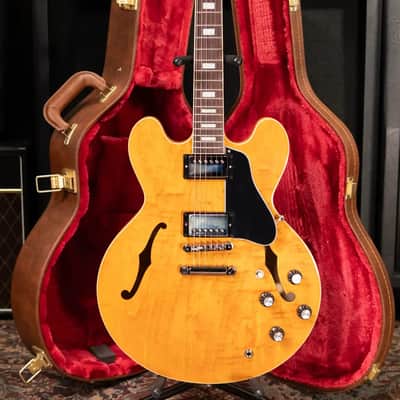 Gibson ES-335 Figured Semi-Hollow Electric Guitar - Honey Amber with Hardshell Case image 18