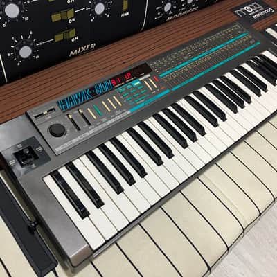 Korg Poly-800 with Hawk-800 & AtomaHawk + original case