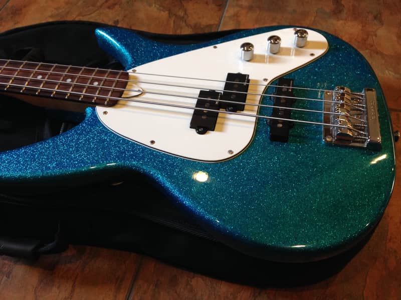 Kramer Vaccaro X-RAY V2 Electric Bass Guitar Aluminum Neck Sparkle