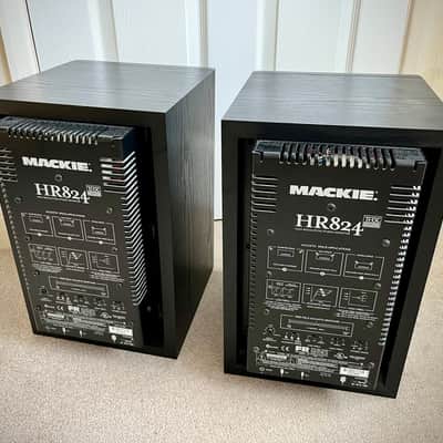 Mackie HR824 8" Active Studio Monitors (Pair) 1997 - 2007 - Black image 3