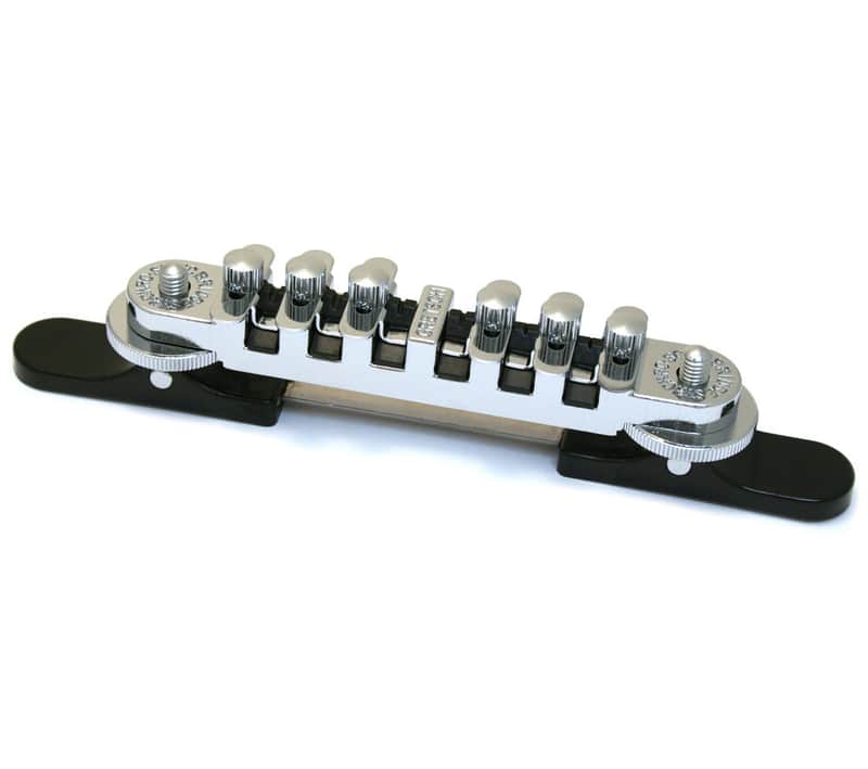 006-9602-000 Gretsch Guitar Synchro-Sonic Chrome Adjustable Bridge USA image 1