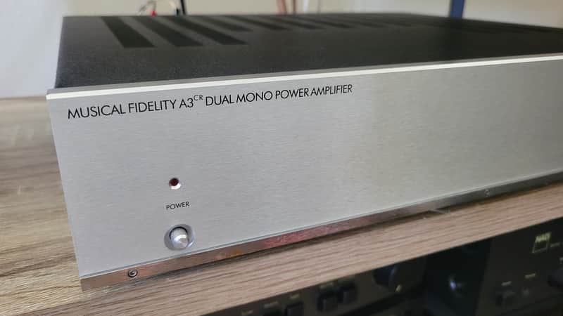 Vintage Dual Mono Power Amplifier Musical Fidelity A3CR image 1