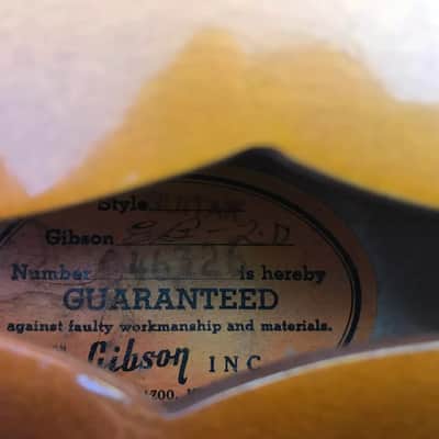 Gibson EB-2D Sunburst 1966 image 8