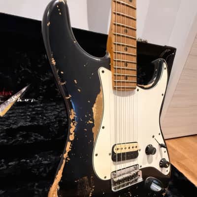 Fender Custom Shop Jason Smith Masterbuilt Garage Mod Stratocaster Heavy Relic Black image 1