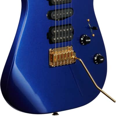Charvel Pro Mod Dinky DK24 HSH 2PT Electric Guitar, Mystic Blue image 4