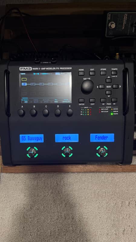 Fractal Audio FM3 Mark II Amp Modeler / FX Processor 2023 - Present - Black image 1