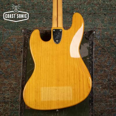 1990 Fender '75 reissue Jazz Bass JB75-750 Made in Japan image 8