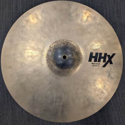 Sabian 18" HHX Thin Crash Cymbal 2001 - Present - Natural image 2