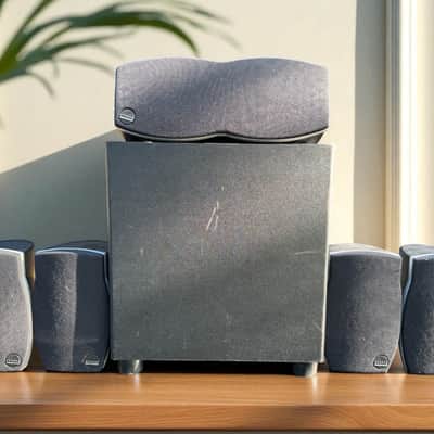 Elura SUBB8.2 Black Label Speaker System 5.1 Channel Subwoofer Surround Sound image 1