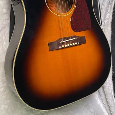 NEW! Epiphone Inspired by Gibson J-45 Standard EC Acoustic-Electric Guitar - Vintage Sunburst - 5.5lbs - Authorized Dealer - G07109 image 6