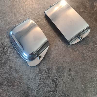 Vintage 1962 Original Fender Precision bass ashtray bridge & pickup covers 1961 1963 1964 1965 1966 image 4