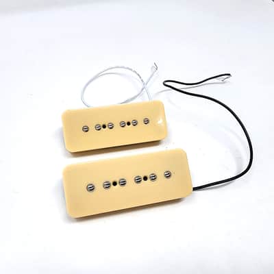 Brio P90 Soap Bar Alnico 5 Cream Set image 7