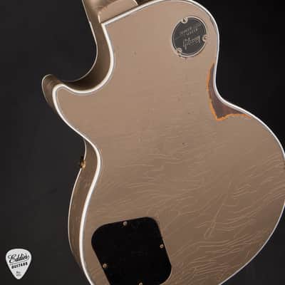 Gibson Custom Shop Dealer Select Murphy Lab Les Paul Custom Heavy Aged Gold Mist Poly #CS600667 image 12