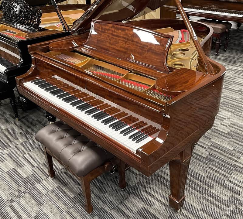 Steinway Model O 5'10" Grand Piano 1910 (Restored) - Polished Mahogany image 1