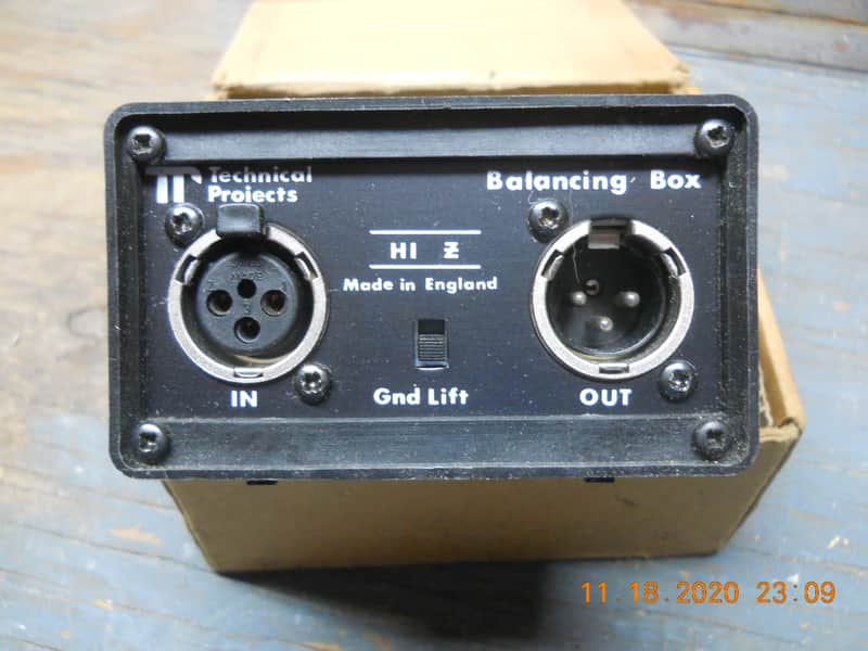 Technical Projects Hi-Z Balancing Box  Black image 1