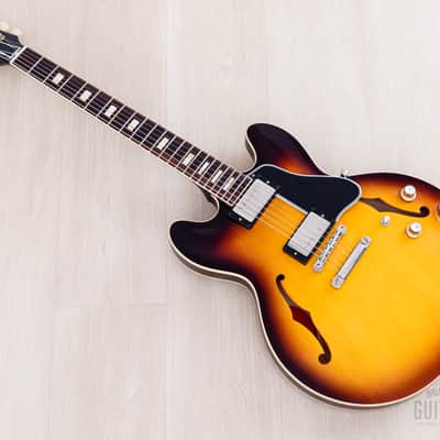 2020 Gibson Custom Shop Historic 1964 Gibson ES-335 VOS Vintage Burst w/ Case, Tags, CoA image 12