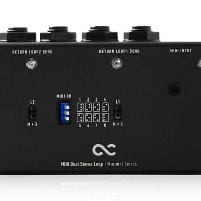One Control Minimal Series MIDI Dual Stereo Loop Switchers image 1