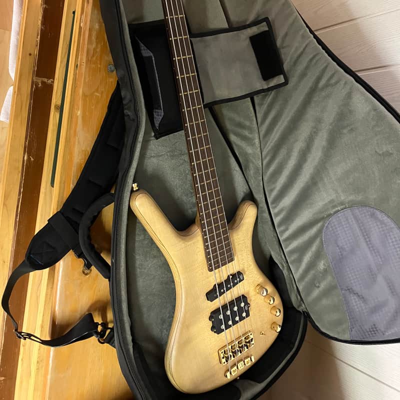 2007 Warwick Corvette massiver geflammter Ahorn