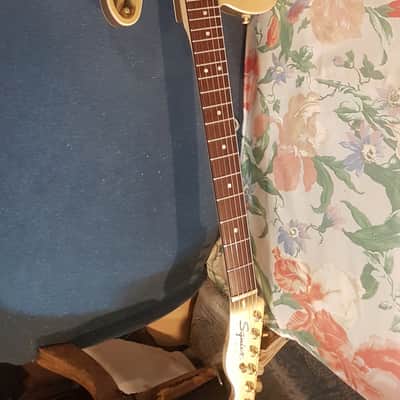 Squier John 5 Signature J5 Telecaster 2013 + Rosewood + Frost Gold image 4