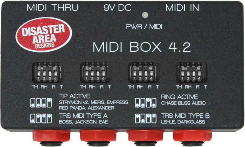 Disaster Area Designs MIDI Box 4.2 MIDI-TRS Converter image 1