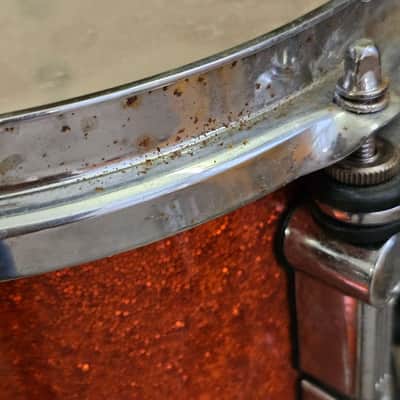 Drum Kit Sonor 3007 Special Edition, Orange Sparkle USED! RKSE010624 image 6