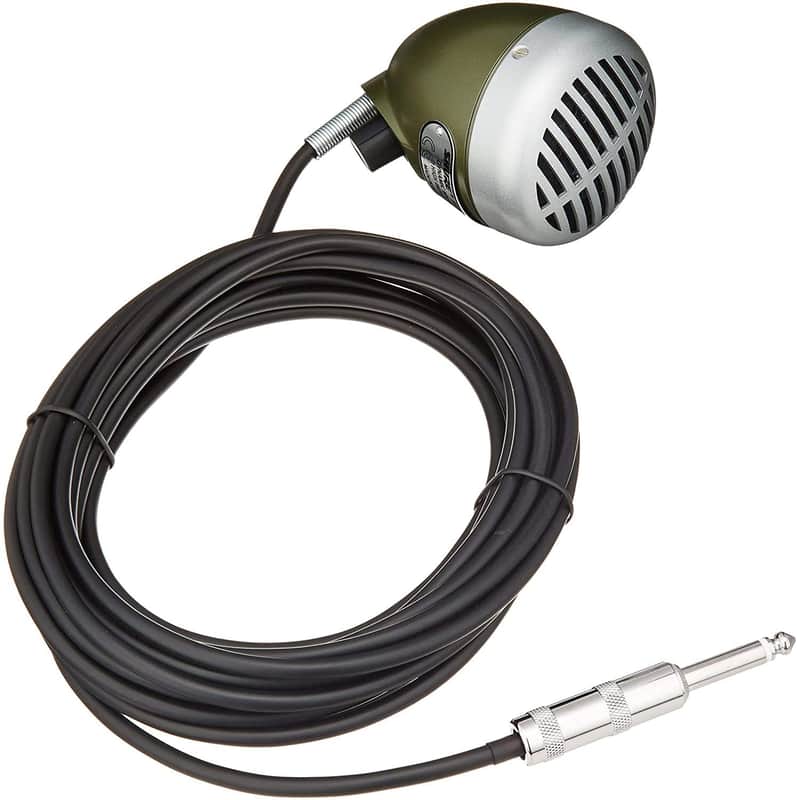 Shure 520DX Green Bullet Harmonica Microphone | Reverb