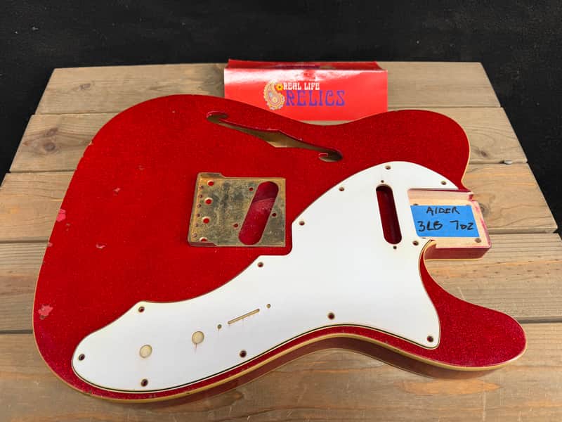 Real Life Relics 69 Thinline Tele® Telecaster® Body Double Bound